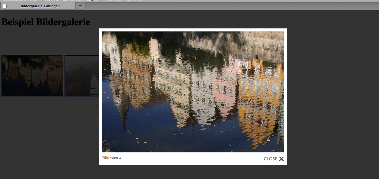 Bildergalerie Mit Lightbox Auf Website Einbauen
